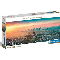 Puzzle Clementoni Compact Box Panorama High Quality Collection Παρίσι 1000 Κομμάτια