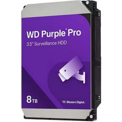 Western Digital Purple Pro 8TB HDD Σκληρός Δίσκος 3.5" Sata 3 7200rpm με 256MB Cache WD8002PURP