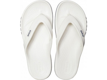 Crocs Bayaband Ανδρικές Σαγιονάρες Ανατομικές Λευκές 205393