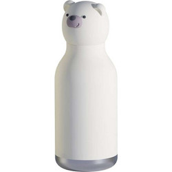Asobu Bestie Bear Παιδικό Παγούρι Θερμός Ανοξείδωτο Λευκό 460ml