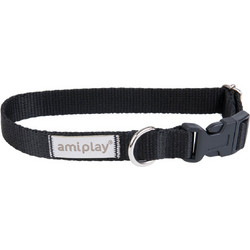 Amiplay Samba Κολάρο Σκύλου Μαύρο 1.5x25-40cm
