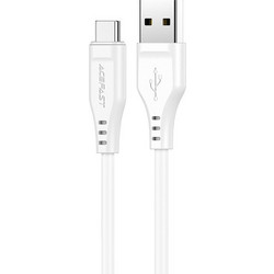 Acefast C3-04 USB-A to USB-C 1.2m White 6974316280873