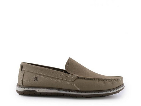 Pegada Ανδρικά Μοκασίνια Loafers Δερμάτινα Εκρού 141108-03