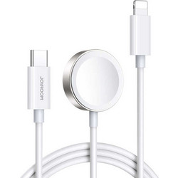 Joyroom S-IW005 2in1 Φορτιστής Smartwatch για Apple Watch Series 1-7 / SE