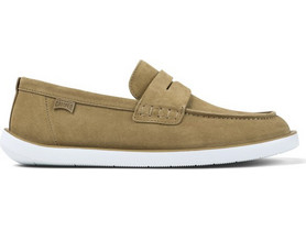 Camper Wagon Ανδρικά Μοκασίνια Loafers Καστόρινα Εκρού K100889-006