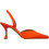 Envie Shoes Γόβες Slingback με Τακούνι Στιλέτο Πορτοκαλί E02-17040-46
