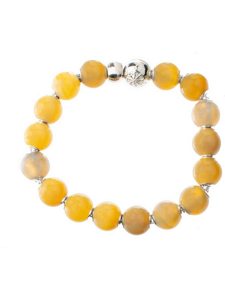 Thomas Sabo Γυναικείο Βραχιόλι από Ασήμι 925 με Χάντρες KT14386416L16