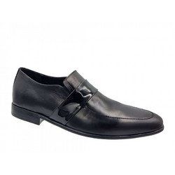 Kricket Ανδρικά Μοκασίνια Loafers Δερμάτινα Μαύρα 23K-6007