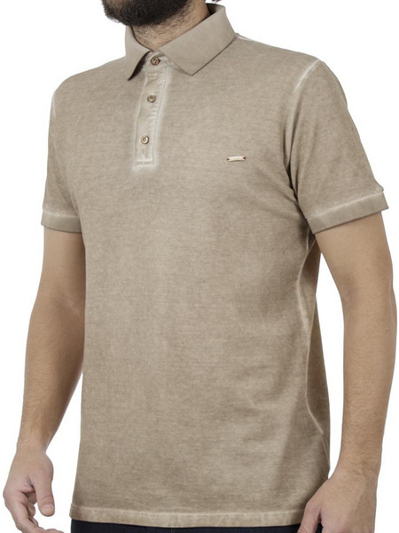 Back2Jeans Ανδρική Μπλούζα Polo Κοντομάνικη Μπεζ B29