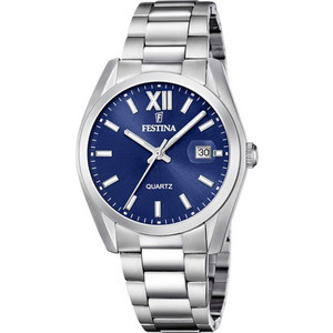 Festina Ανδρικό Ρολόι με Ασημί Μεταλλικό Μπρασελέ F20707/7 Festina Ανδρικό Ρολόι με Ασημί Μεταλλικό Μπρασελέ F20707/7