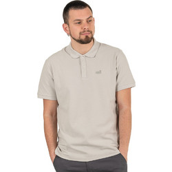 Double Ανδρική Μπλούζα Polo Κοντομάνικη Μπεζ GS-32S