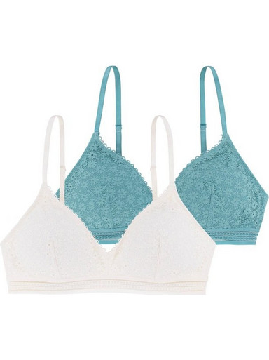 Dorina Yuka Bralette χωρίς Μπανέλα Βεραμάν Λευκό D001834LA064-2X0257