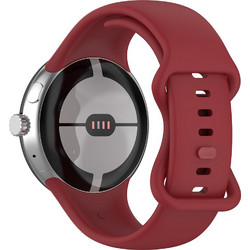 Techsuit W031 Λουράκι Σιλικόνης Bordeaux (Google Pixel Watch)