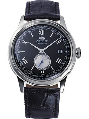 Orient Bambino Ανδρικό Ρολόι Αυτόματο με Μαύρο Δερμάτινο Λουράκι RA-AP0101B