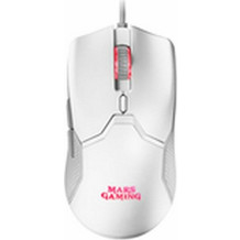 Mars Gaming Ultralight 69G Ενσύρματο Gaming Ποντίκι RGB White