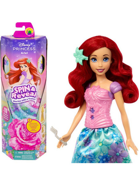 Mattel Disney Princess Spin & Reveal Άριελ
