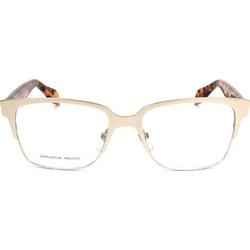 Alexander McQueen AMQ4257 8SO Ανδρικός Σκελετός Γυαλιών Οράσεως Μεταλλικός Χρυσός