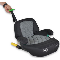Cangaroo Jax Κάθισμα Αυτοκινήτου Booster i-Size 22-36kg ISOfix Black Grey