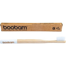 Boobam Medium Oδοντόβουρτσα Λευκή