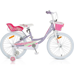 Byox Fashion Girl Παιδικό Ποδήλατο Πόλης 20" Λιλά