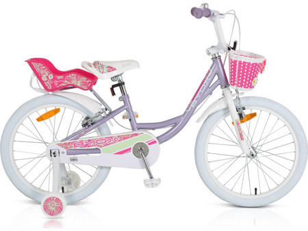Byox Fashion Girl Παιδικό Ποδήλατο Πόλης 20" Λιλά