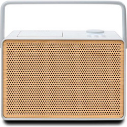 Pure Evoke Play Ηχείο Bluetooth 40W με Ραδιόφωνο Λευκό Καφέ