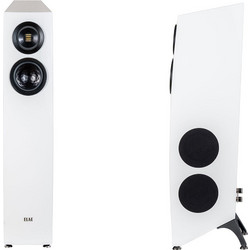 Elac Concentro S 509 Ζεύγος Ηχείων Hi-Fi Δαπέδου 4 Δρόμων Gloss White