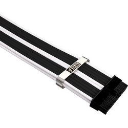 1stPlayer BKW-001 Καλώδιο Τροφοδοσίας 24-Pin ATX to 6+2 Pin PCIe & 8-Pin EPS 0.35m Black White