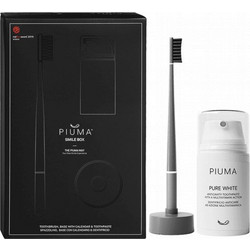 Piuma Smile Box Οδοντόβουρτσα Γκρι + Οδοντόκρεμα 75ml