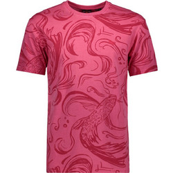 Superdry Flash D4 Ovin Vintage Ανδρικό Αθλητικό T-Shirt Φούξια M1011891A-FNS