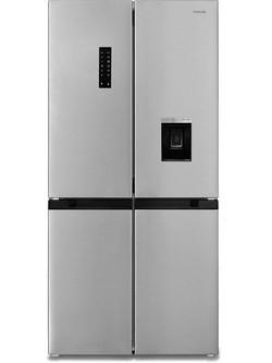 Finlux FXCA FD620PUREBDE Ψυγείο Ντουλάπα 488lt No Frost Υ179xΠ84xΒ69cm Inox