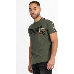Lonsdale Huxter Ανδρικό Αθλητικό T-Shirt Χακί 117522-5049