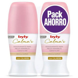 Byly Sensitive Calm Αποσμητικό Roll On Χωρίς Αλουμίνιο 2x50ml