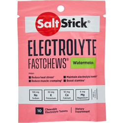 Saltstick Electrolyte FastChews Watermelon 10 Μασώμενα Δισκία