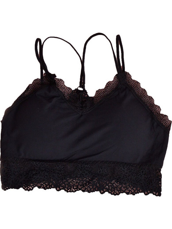 Potre Bralette χωρίς Μπανέλα Μαύρο 213068015