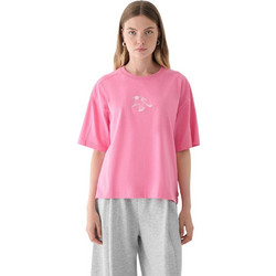 4F Γυναικείο Αθλητικό T-Shirt Φούξια 4FRAW24TTSHF2582-54S