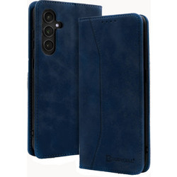Bodycell Pu Leather Book Blue (Samsung Galaxy S24 Plus)