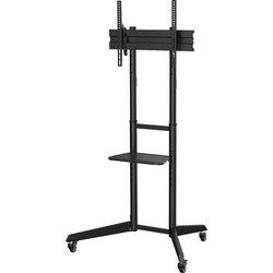 Superior 188-0077 Βάση Τηλεόρασης Δαπέδου Τροχήλατη 37"-70" έως 50kg