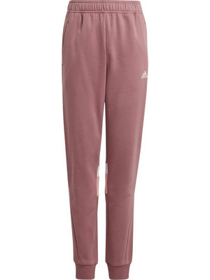 Adidas Tiberio Παιδικό Παντελόνι Φόρμας Καφέ Ροζ IV7299