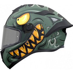 MT Targo S Angeldemon B6 Green Κράνος Μηχανής Full Face 1450gr