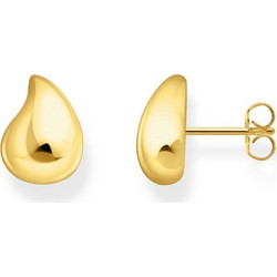 Thomas Sabo Γυναικεία Σκουλαρίκια Καρφωτά Επιχρυσωμένα H2303-413-39