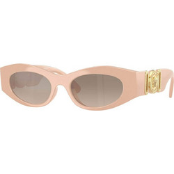 Versace VE4480U 54946I Γυναικεία Γυαλιά Ηλίου Cat Eye Κοκάλινα Ροζ με Μαύρο Φακό