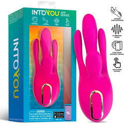 IntoYou Derek Κλειτοριδικός Δονητής για Ζευγάρια με App Control 16cm Ροζ