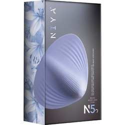 Rocks-Off NIYA N5 Intimate Massanger Κλειτοριδικός Δονητής για Ζευγάρια με Τηλεχειριστήριο Μωβ