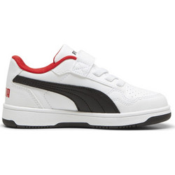 Puma Reb-L AC+ Inf Παιδικά Sneakers Λευκά Μαύρα Κόκκινα 398996-08