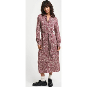 Gant Midi Καθημερινό Φόρεμα Floral Σεμιζιέ Μεταξωτό Μπορντό 3GW4503344 Gant Midi Καθημερινό Φόρεμα Floral Σεμιζιέ Μεταξωτό Μπορντό 3GW4503344