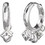 Guess Γυναικεία Σκουλαρίκια Κρεμαστά Ασημί UBE04648JWRH