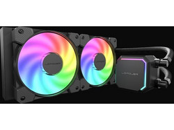 LC-Power LC-CC-240-B-ARGB Υδρόψυξη CPU 120mm ARGB για Socket 115x / 1200 / 1366 / 1700 / 2011 / 2011-3 / 2066 / AM2 / AM2+ / AM3 / AM3+ / AM4 / AM5 / FM1 / FM2 / FM2+