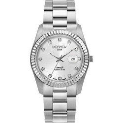 Roamer Amalfi Γυναικείο Ρολόι με Ασημί Μεταλλικό Μπρασελέ R852844411920