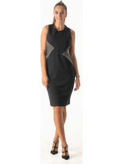 Mexx Midi Καθημερινό Φόρεμα Μαύρο 6BHTD018